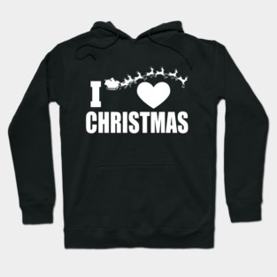 I Heart Christmas Hoodie