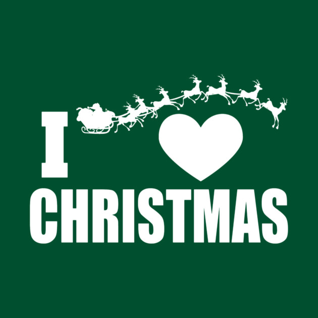 I Heart Christmas by MCALTees