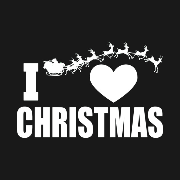 I Heart Christmas by MCALTees