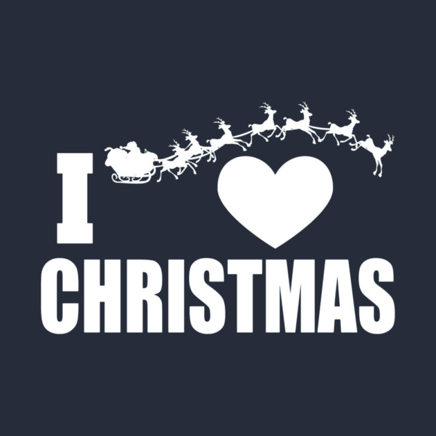 I Heart Christmas by MCALTees