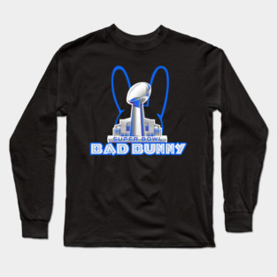 Bad bunny super bowl Long Sleeve T-Shirt