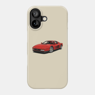 Ferrari Testarossa Phone Case