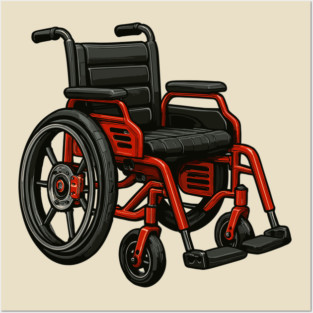 Wheelchair Posters and Art