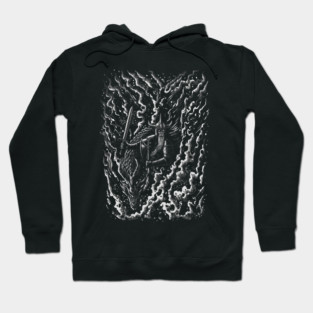 Black defense dragon Hoodie