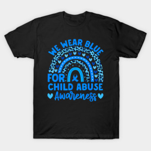 Blue Child Abuse Child Abuse T-Shirt