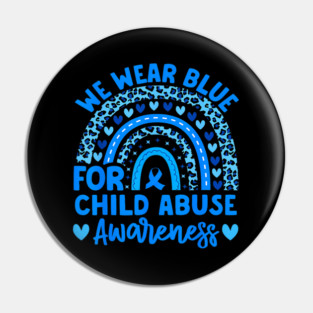 Blue Child Abuse Child Abuse Pin