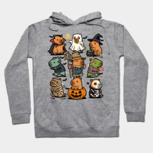 Spooky Capybaras Hoodie