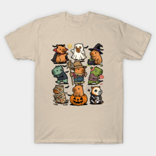 Spooky Capybaras T-Shirt