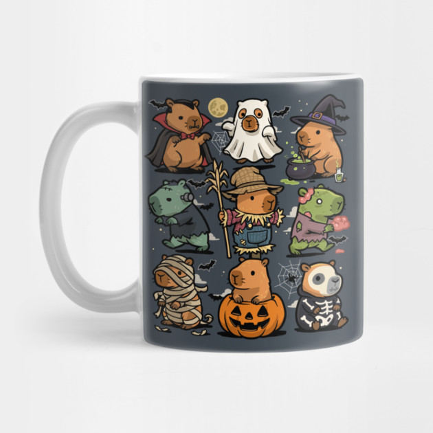 Spooky Capybaras by GoshWow®