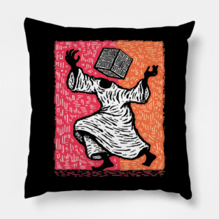 The Conundrum | Abstract Puzzle Art Pillow
