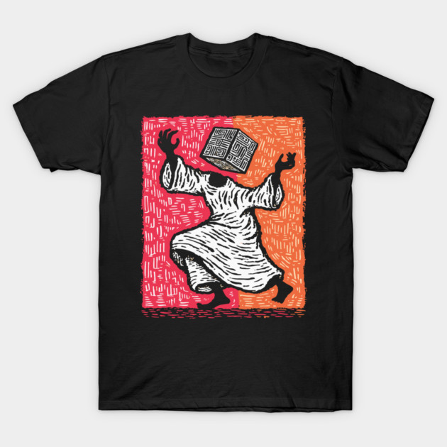 The Conundrum | Abstract Puzzle Art T-Shirt by TuncGK