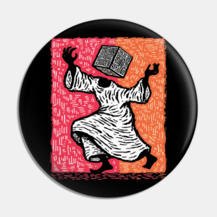 The Conundrum | Abstract Puzzle Art Pin