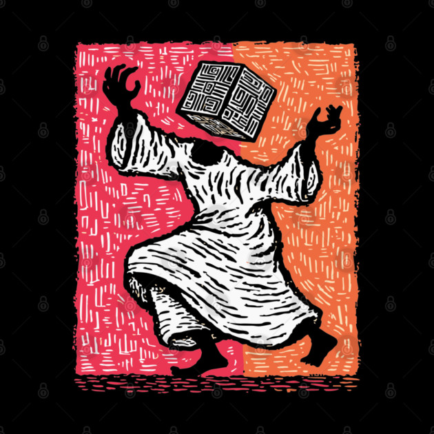 The Conundrum | Abstract Puzzle Art by TuncGK