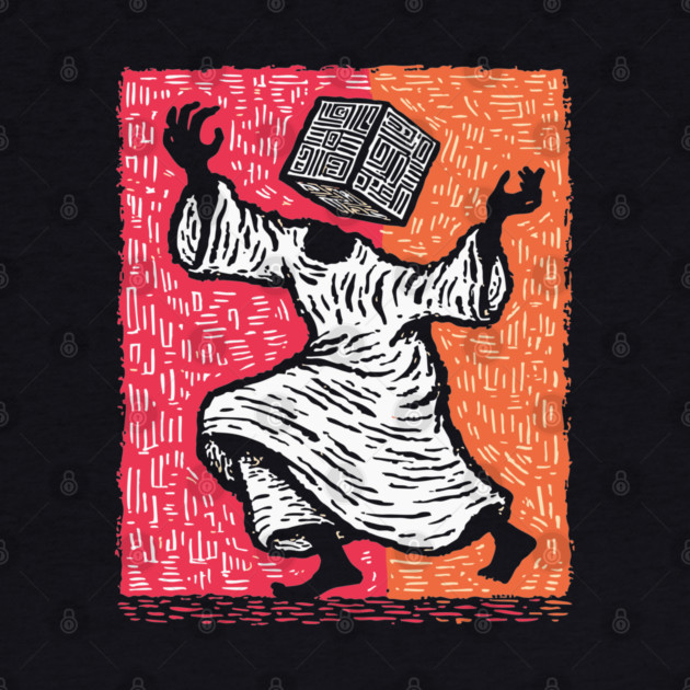 The Conundrum | Abstract Puzzle Art by TuncGK