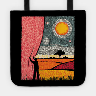 New Horizons | Hopeful Landscape Art Tote