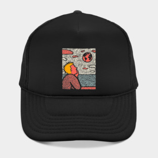 Earth Gazer | Cosmic Pop Art Hat