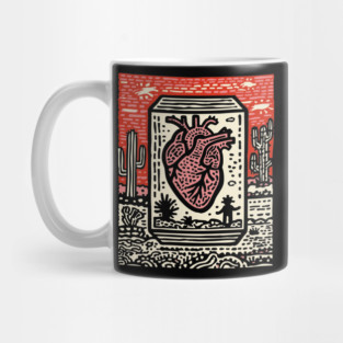 Resilient Heart | Botanical Anatomy Art Mug