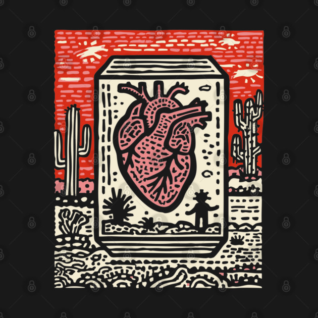 Resilient Heart | Botanical Anatomy Art by TuncGK