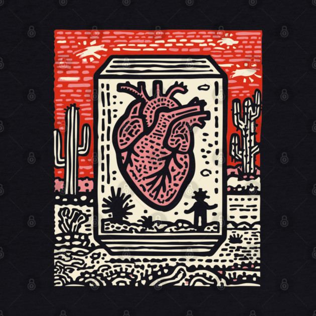 Resilient Heart | Botanical Anatomy Art by TuncGK