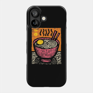 Bowl of Comfort | Pop Art Ramen Print Phone Case
