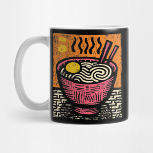 Bowl of Comfort | Pop Art Ramen Print Mug