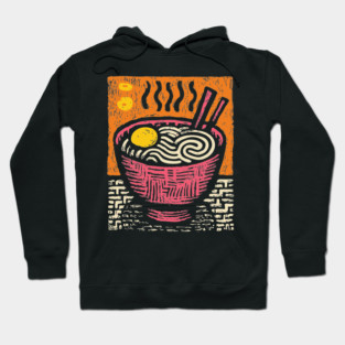 Bowl of Comfort | Pop Art Ramen Print Hoodie