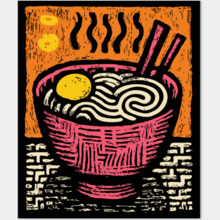 Bowl of Comfort | Pop Art Ramen Print Posters and Art