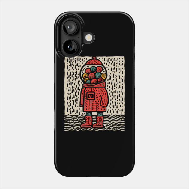 Gumball Thoughts | Nostalgic Pop Art Phone Case by TuncGK