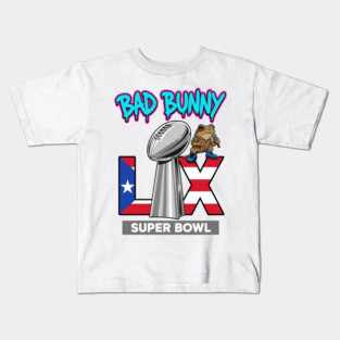 Bad-Bunny-Super-Bowl Kids T-Shirt