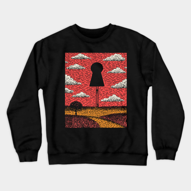 The Next Level | Minimalist Hope Art Crewneck Sweatshirt by TuncGK