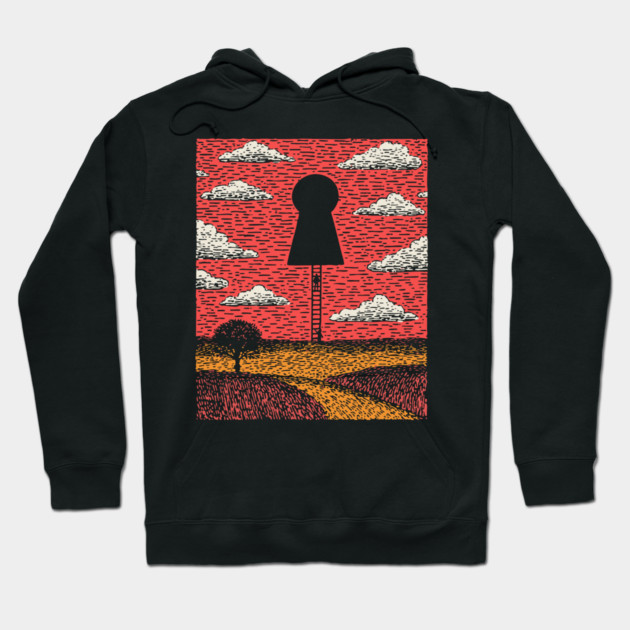 The Next Level | Minimalist Hope Art Hoodie by TuncGK