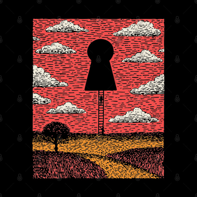 The Next Level | Minimalist Hope Art by TuncGK