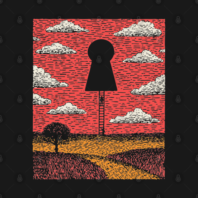 The Next Level | Minimalist Hope Art by TuncGK