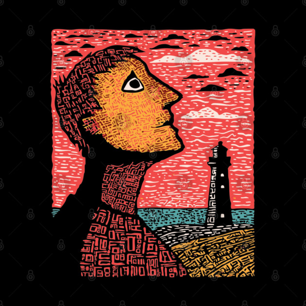 Distant Hope | Conceptual Loneliness Art by TuncGK