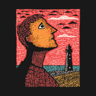 Distant Hope | Conceptual Loneliness Art T-Shirt