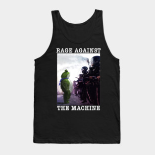Rage Against The Machine Portland Frog Protest Tank Top