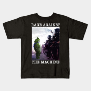 Rage Against The Machine Portland Frog Protest Kids T-Shirt