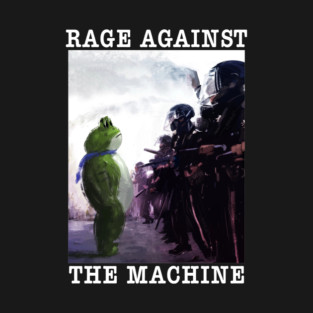 Rage Against The Machine Portland Frog Protest