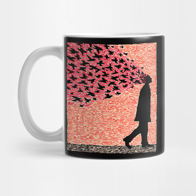 Scattered Thoughts | Surreal Freedom Print by TuncGK