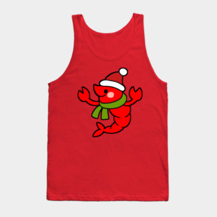 Christmas Lobster Tank Top