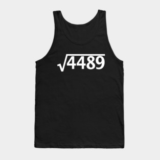 Funny Memes Square Root 4489 Six Seven 67  6 7 Tank Top