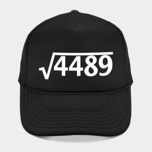 Funny Memes Square Root 4489 Six Seven 67  6 7 Hat