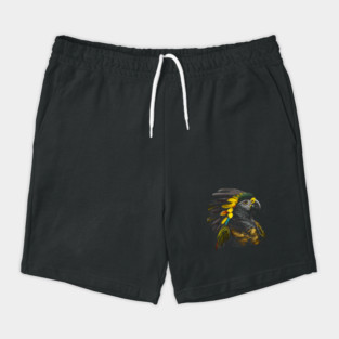 Indigenous People Senegal Parrot Bird Native American Indian Northwest Tribal Shorts