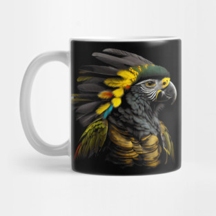 Indigenous People Senegal Parrot Bird Native American Indian Northwest Tribal Mug