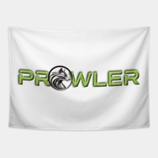 Prowler Title Logo Tapestry