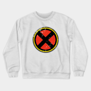 X circle logo Crewneck Sweatshirt