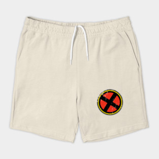 X circle logo Shorts