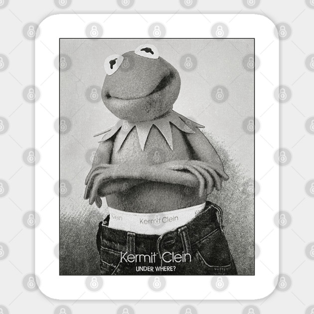 Kermit The Frog - Kermit Clein Sticker by nicklower