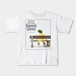 Kermit The Frog - Forrest Green Kids T-Shirt