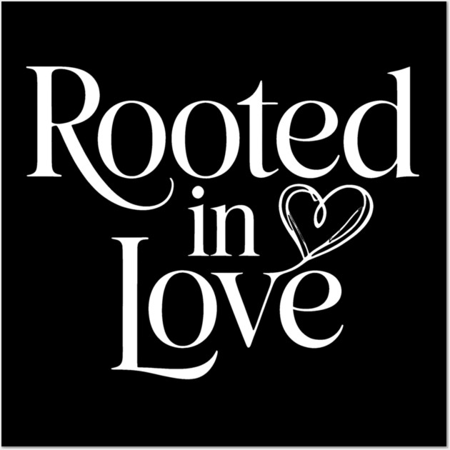 Rooted In Love Family Gift Wall Art by Emmanuel's Store 4